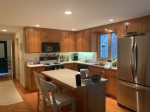 Open, Fully Equipped Kitchen